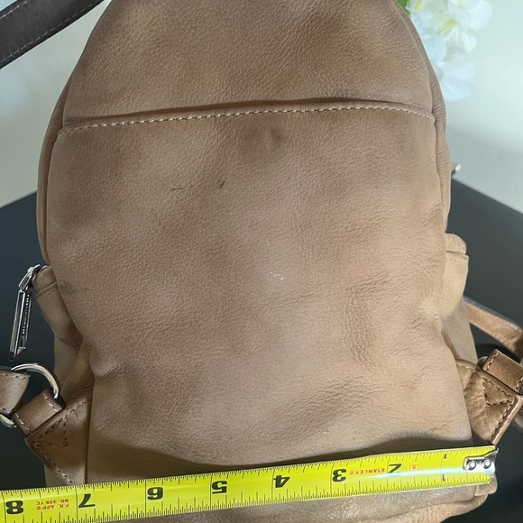 Rebecca Minkoff Tan Leather Backpack...B7 main image 8